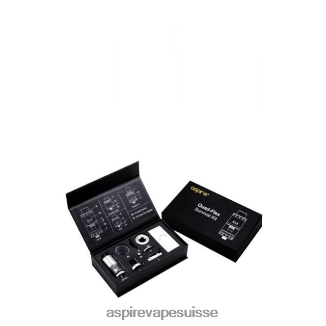 Aspire Quad-Flex kit de survie | Aspire Prix J404NX191 acier inoxydable